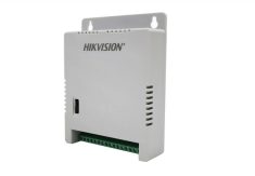 Hikvision 12VDC/5A kapcsolóüzemű tápegység, 60W, 8 csatorna, 1A/csatorna