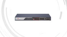 Hikvision 100M PoE Switch, 230W, 16+2port