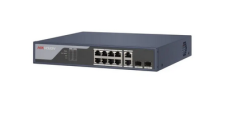 Hikvision 100M Smart PoE Switch, 125W, 8+2port