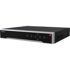 Hikvision 64 csatornás NVR, 4 HDD-s, Rögzítő POE port nélkül, 400Mbps hálózati kapacitás