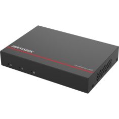 Hikvision 4 csatornás NVR, Beépített HDD, Rögzítő POE porttal, 40Mbps hálózati kapacitás