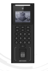 Hikvision Önálló beléptető terminál, munkaidő nyilvántartás, billentyűzet, arcfelismerés, ujjnyomat olvasó, Mifare kártyaolvasó