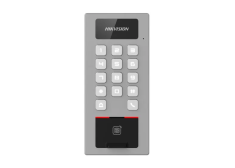 Hikvision Önálló beléptető terminál, Mifare kártya és ujjlenyomat olvasóval és billentyűzettel