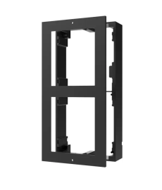 Hikvision Moduláris IP video-kaputelefon szerelőkeret felületre; 2 modulos, fekete