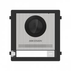 Hikvision Moduláris IP video-kaputelefon, kültéri főegység, 2 vezetékes, rozsdamentes acél