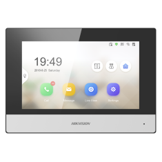 Hikvision IP video-kaputelefon beltéri egység, 7 LCD kijelző