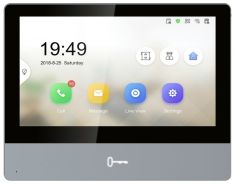 Hikvision IP video-kaputelefon beltéri egység, 7 LCD kijelző, WiFi