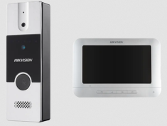 Hikvision Analóg video-kaputelefon szett kültéri egységgel; 4 vezetékes