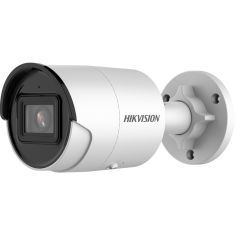 Hikvision IP, Csőkamera, 6 MP, Fix objektív, 4mm, EXIR 40m, IR, Beépített mikrofon