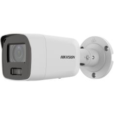 Hikvision 8 MP WDR fix ColorVu AcuSense IP csőkamera; láthatófény
