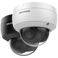 Hikvision IP, Dómkamera, 8 MP, Fix objektív, 2.8mm, EXIR 30m, IR