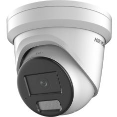 Hikvision IP, Turret kamera, 2 MP, Fix objektív, 4mmColorVu, Fehér LED, Beépített mikrofon,