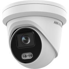 Hikvision IP, Turret kamera, 4 MP, Fix objektív, 4mmColorVu, Fehér LED