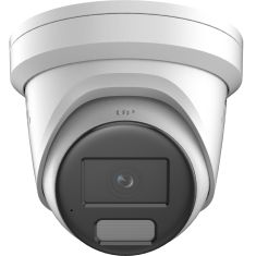 Hikvision IP, Turret kamera, 4 MP, Fix objektív, 2.8mmColorVu, Fény/hang riaszt, Fehér LED, Hang/riasztás I/O, Mikrofon