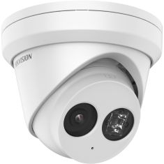 Hikvision IP, Turret kamera, 8 MP, Fix objektív, 4mm, EXIR 30m,  IR, Beépített mikrofon