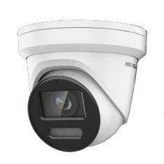 Hikvision IP, Turret kamera, 8 MP, Fix objektív, 2.8mmColorVu,  Fehér LED