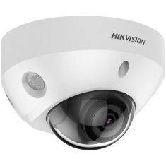 Hikvision IP, Mini dómkamera, 8 MP, Fix objektív, 4mm, EXIR 30m,  IR