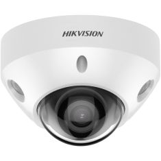 Hikvision IP, Mini dómkamera, 8 MP, Fix objektív, 4mm, EXIR 30m,  IR,  Hang/riasztás I/O