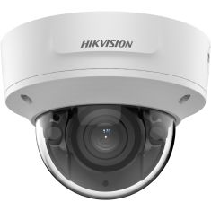 Hikvision IP, Dómkamera, 4 MP, Motoros objektív, 2.8-12mm, EXIR 40m, Fekete,  IR,  Hang/riasztás I/O