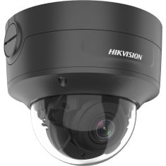 Hikvision 5MP@20fps/4MP@25fps AcuSense WDR motoros zoom EXIR IP dómkamera; hang I/O; integrált RJ45 fekete