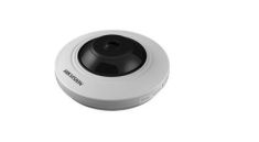Hikvision IP, Fisheye kamera, 5 MP, Fix objektív, 1.05mm, EXIR 10m, Hang/riasztás I/O