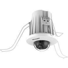 Hikvision IP, Süllyesztett dómkamera, 2 MP, Fix objektív, 4mm,Beépített mikrofon