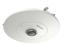 Hikvision 6 MP 360° IP panorámakamera; hang és riasztás be- és kimenet; beépített mikrofon