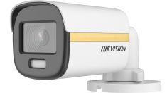 Hikvision Analóg HD, Csőkamera, 8 MP, Fix objektív, 3.6mm, ColorVu, PoC, 20m Fehér LED