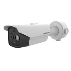 Hikvision Hőkamera, Bispektrális csőkamera, 256x192, 7 mm , Fény és hangriasztás, 12 um