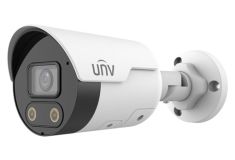 Uniview IP Mini csőkamera, 4MP, Objektív: 2.8mm, Fix,  IR és LED távolság_  30m, PRIME-I