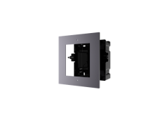 Hikvision Moduláris IP video-kaputelefon szerelőkeret süllyesztő keret, 1 modulos, műanyag