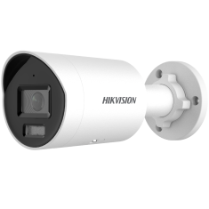 Hikvision IP, Csőkamera, 2 MP, Fix objektív, 4mm, EXIR 40m, IR, Beépített mikrofon