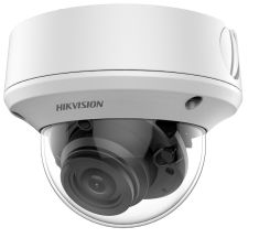 Hikvision Analóg HD, Dómkamera, 5 MP, Value, vandálbiztos, motoros objektív, AC24/DC12V, 4 in 1, EXIR 40m