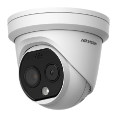 Hikvision Hőkamera, Bispektrális turret, 256x192, Tűz specifikus, 3,1 mm, Fény és hangriasztás, 12 um