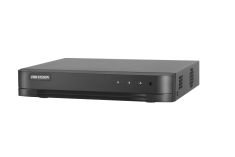 Hikvision DVR, AcuSense, 4 csatornás, 2 HDD, 8MP@15fps, 4MP@25fps, Riasztás ki/bemenet
