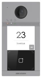 Hikvision Egylakásos villa IP video-kaputelefon kültéri egység, kártyaolvasóval, WiFi