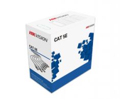 Hikvision Kábel, Hálózati kábel, UTP CAT 5E, 305 méter, 0.45mm