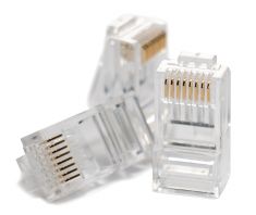Hikvision Kábel, RJ45 csatlakozó, RJ45 csatlakozó Cat.6 100db/csomag