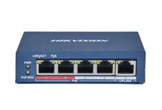 Hikvision 100M POE Switch , 60W, 4+1 port