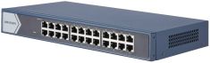 Hikvision Gigabit Switch, 24 port, fém házas