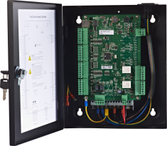 Hikvision Ajtóvezérlő 2 ajtóhoz, 4 olvasó bemenet, 2 zárkimenet