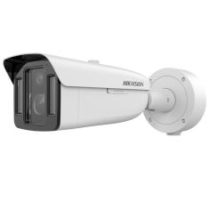 Hikvision IP, Dual csőkamera, 4MP, Motoros objektív, 5-20mm, IR és Fehér LED, 60m, SD, Hang, alarm in