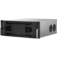 Hikvision NVR, 128 csatornás, HDD24, DeepInMind,  512Mbps