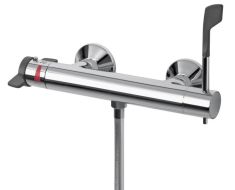 SENIOR-DISABLED MR husszúkarú mozgássérült/idős fali termosztatikus zuhanycsaptelepTap,króm