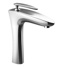 Sapho Veneta magasított mosdó csaptelep leeresztő nélkül, króm VN06