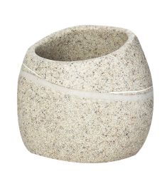 Ridder LITTLE ROCK Light fogmosópohár, kőhatású, bézs 22190109