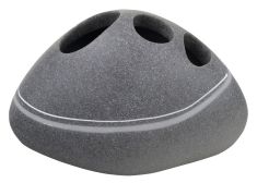 Ridder LITTLE ROCK Dark fogkefetartó, kőhatású, szürke 22190207