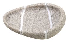 Ridder LITTLE ROCK Light szappantartó, kőhatású, bézs 22190309