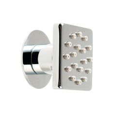 Fali fúvóka négyzet alakú, 1/2?, 4545 mm, állítható, króm AB536 Sapho