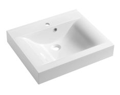 Sapho NADJA öntött márvány mosdó 60x10x50 cm 68061